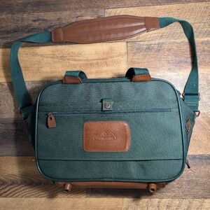 Vintage Samsonite Overnight Travel Shoulder Carry On Bag Collapsible with Strap